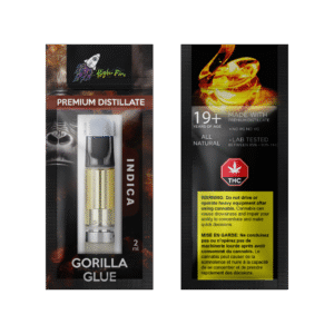 GORILLA GLUE 2 GRAM CARTRIDGE INDICA