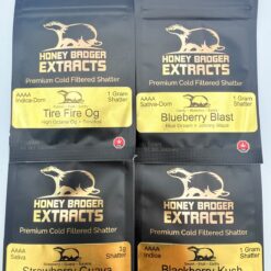 HONEY BADGER EXTRACTS Shatter 1G