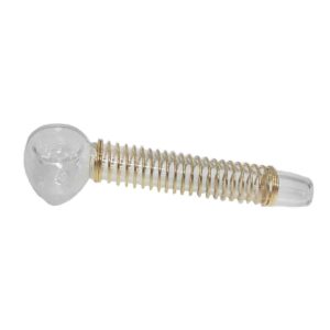 Glass Oil Burner Pipe with Copper Coil