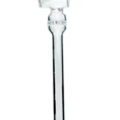 Glass Oil Burner Pipe ( Flat Base)