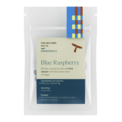 GROUND SOUNDS - 200MG Blue Raspberry Gummies (8 Pack)