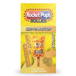 ROCKET POPS Rollies Shatter Infused -Pre-rolls (0.7G x 10)