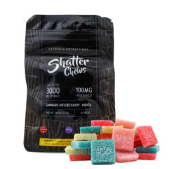 Euphoria Extractions - Indica Shatter Chews 3000mg (Live Resin Gummies)