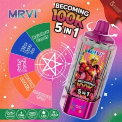 MRVI - 100K Puffs 5in1 Disposable Vape