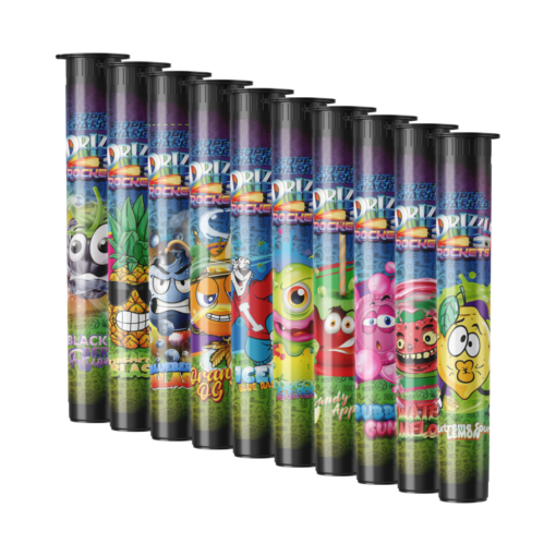 DRIZZLE ROCKETS - 1.2G D9 + Diamond Infused Pre-Roll 1.2G 1 DRIZZLE ROCKETS - 1.2G D9 + Diamond Infused Pre-Roll 1.2G